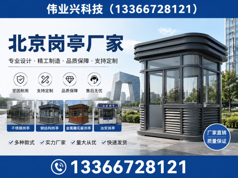 北京保安岗亭展示图