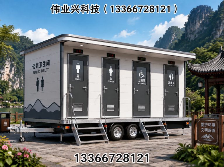 北京景区移动厕所展示图
